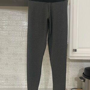 Black Patterned Leggings